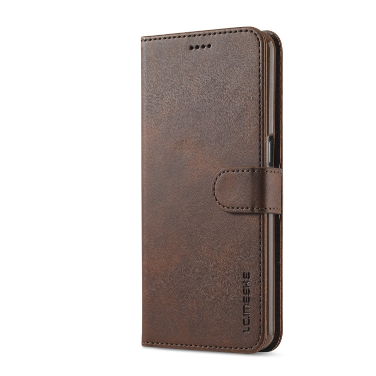 LC.IMEEKE Calf Texture Flip Leather Phone Case, For vivo Y75 5G