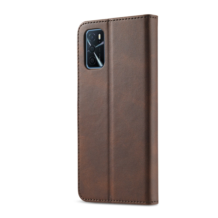 LC.IMEEKE Calf Texture Flip Leather Phone Case, For vivo Y75 5G