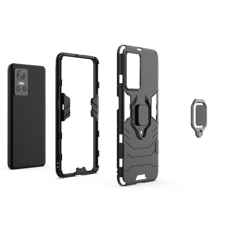 Shockproof PC + TPU Holder Phone Case, For Realme GT Neo3