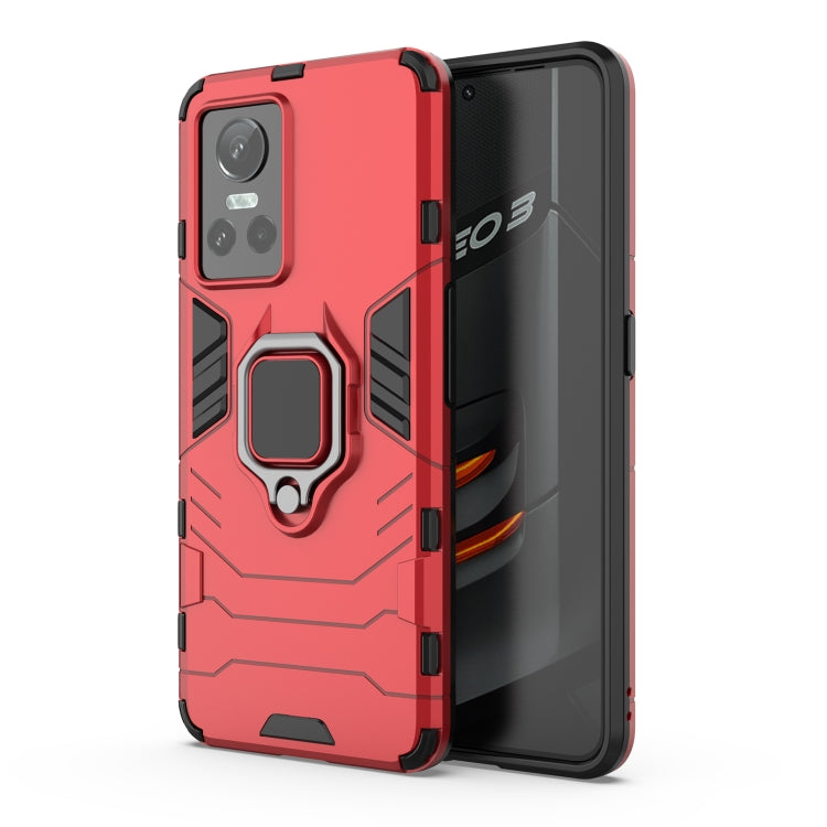 Shockproof PC + TPU Holder Phone Case, For Realme GT Neo3