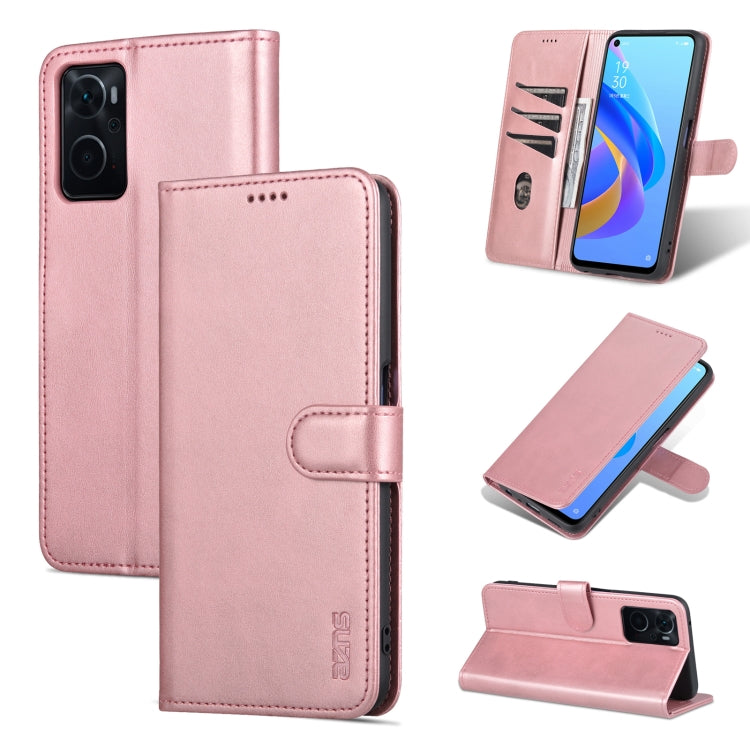 AZNS Skin Feel Calf Texture Flip Leather Phone Case, For OPPO K10 4G / A96 4G / Realme 9i