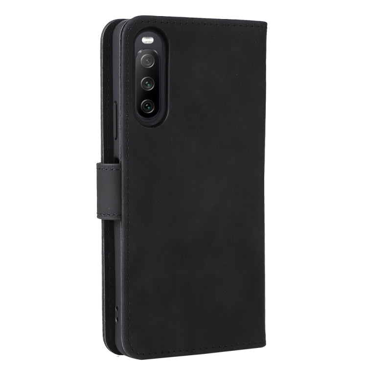 Skin Feel Magnetic Flip Leather Phone Case