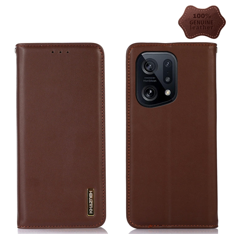 KHAZNEH Nappa Top Layer Cowhide Leather Phone Case