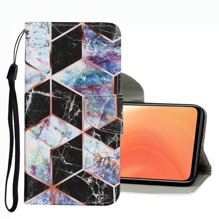 Colored Drawing Pattern Leather Phone Case, Series 1