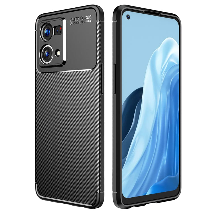 Carbon Fiber Texture Shockproof TPU Phone Case