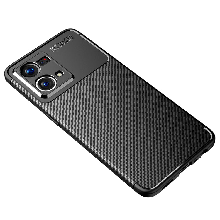 Carbon Fiber Texture Shockproof TPU Phone Case