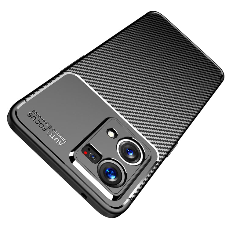 Carbon Fiber Texture Shockproof TPU Phone Case