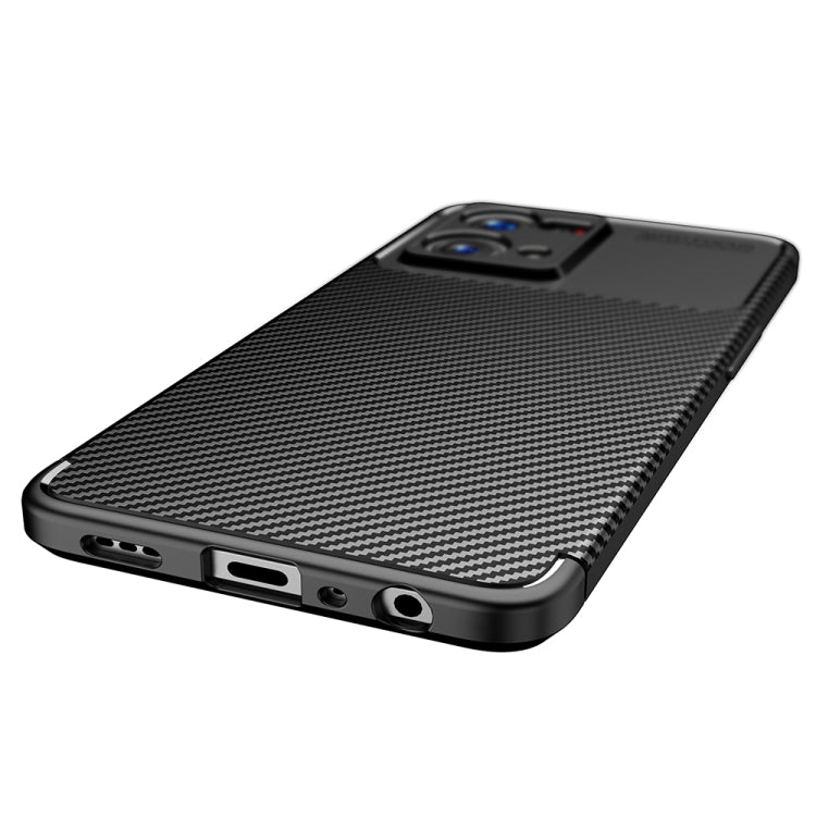 Carbon Fiber Texture Shockproof TPU Phone Case