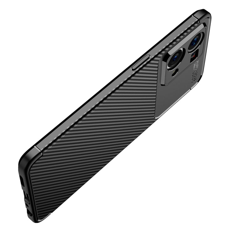 Carbon Fiber Texture Shockproof TPU Phone Case
