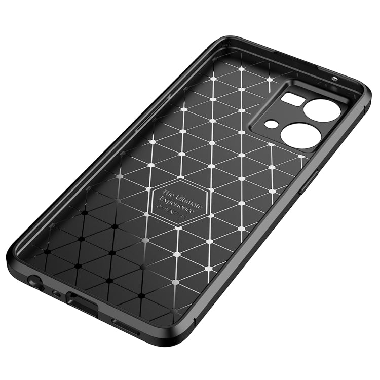 Carbon Fiber Texture Shockproof TPU Phone Case