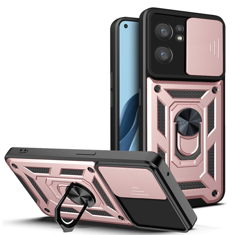 Sliding Camera Cover Design TPU+PC Phone Case
