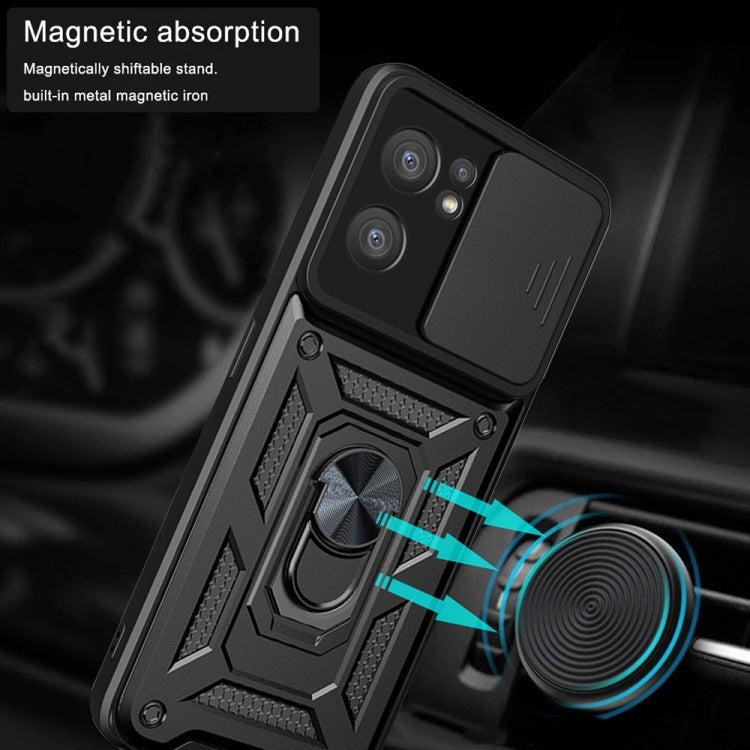 Sliding Camera Cover Design TPU+PC Phone Case, For OPPO Reno7 5G Global / Find X5 Lite