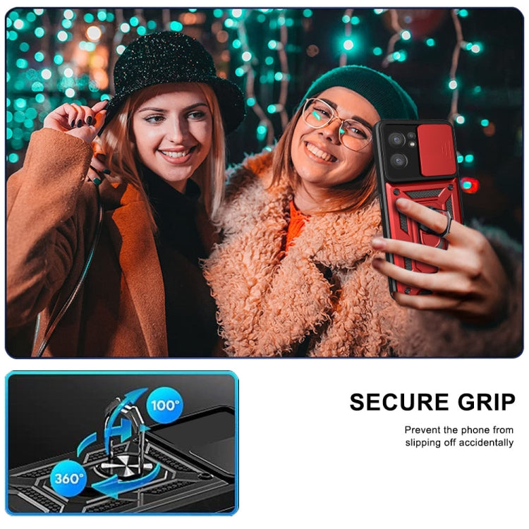 Sliding Camera Cover Design TPU+PC Phone Case