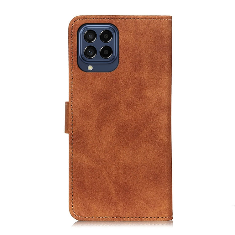 KHAZNEH Retro Texture Horizontal Flip Leather Phone Case