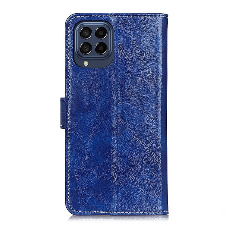 Retro Crazy Horse Texture Horizontal Flip Leather Phone Case