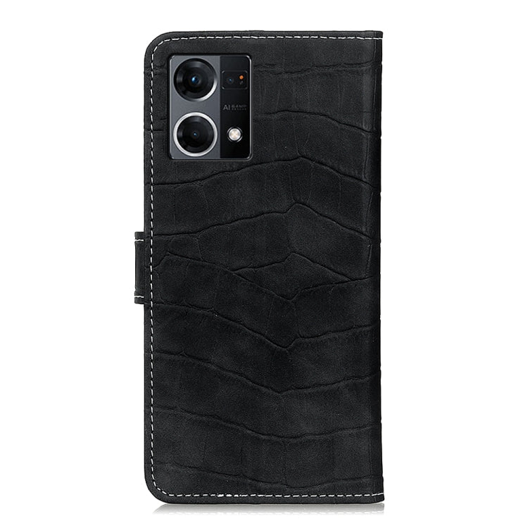 Crocodile Texture Horizontal Flip Leather Phone Case, For OPPO Reno7 4G / F21 Pro 4G, For Samsung Galaxy M53 5G, For Alcatel 1B 2022