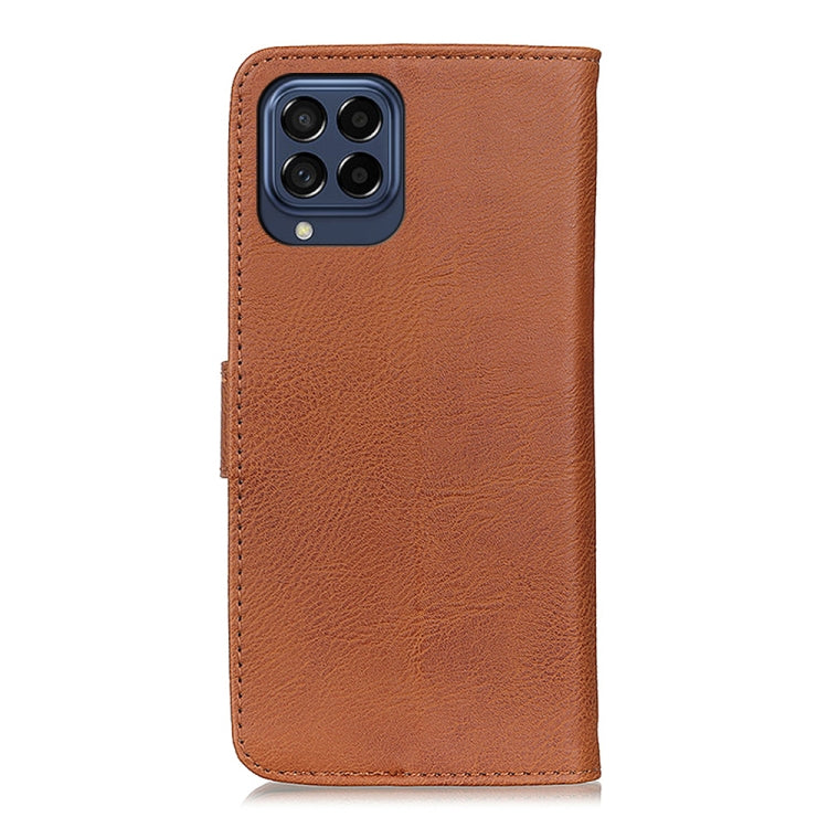 KHAZNEH Cowhide Texture Horizontal Flip Leather Phone Case