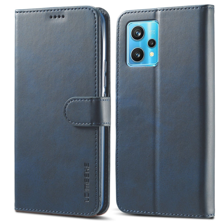 LC.IMEEKE Calf Texture Leather Phone Case, For OPPO A96 5G / Reno7 Z 5G, For OPPO Realme 9 4G/ Realme 9 Pro+