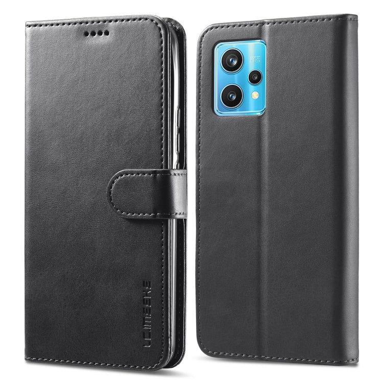 LC.IMEEKE Calf Texture Leather Phone Case, For OPPO A96 5G / Reno7 Z 5G, For OPPO Realme 9 4G/ Realme 9 Pro+