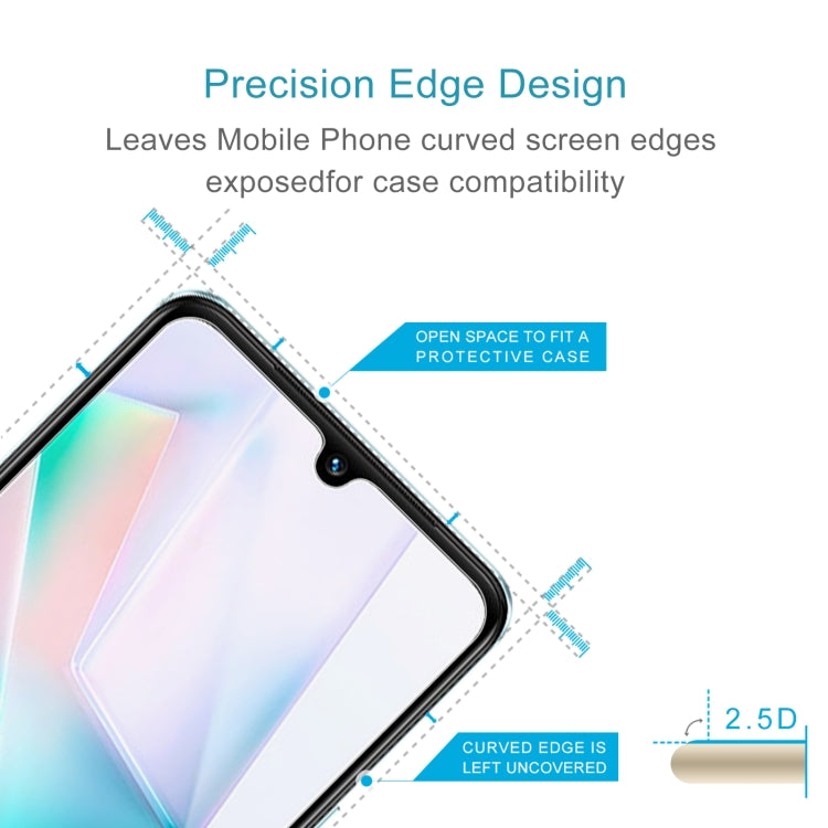 0.26mm 9H 2.5D Tempered Glass Film, For vivo iQOO Z6 Pro/Z6 44W/S15e/T1 Snapdragon 778G/iQOO Z6 Lite (1 PC)