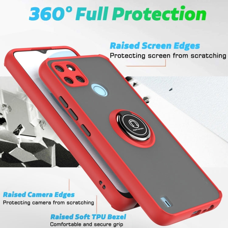 Q Shadow 1 Series TPU + PC Ring Holder Phone Case, For OPPO Realme C21Y, For Xiaomi Redmi 10C, For Samsung Galaxy A23, For OPPO Find X5 Pro