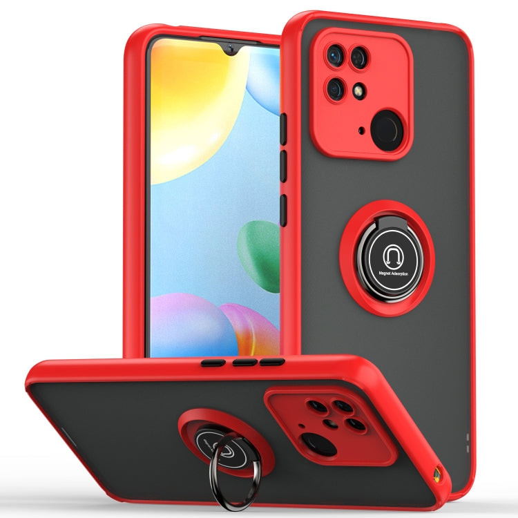 Q Shadow 1 Series TPU + PC Ring Holder Phone Case, For OPPO Realme C21Y, For Xiaomi Redmi 10C, For Samsung Galaxy A23, For OPPO Find X5 Pro