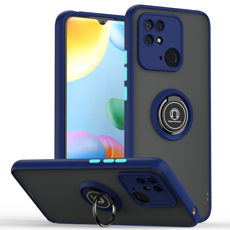 Q Shadow 1 Series TPU + PC Ring Holder Phone Case, For OPPO Realme C21Y, For Xiaomi Redmi 10C, For Samsung Galaxy A23, For OPPO Find X5 Pro