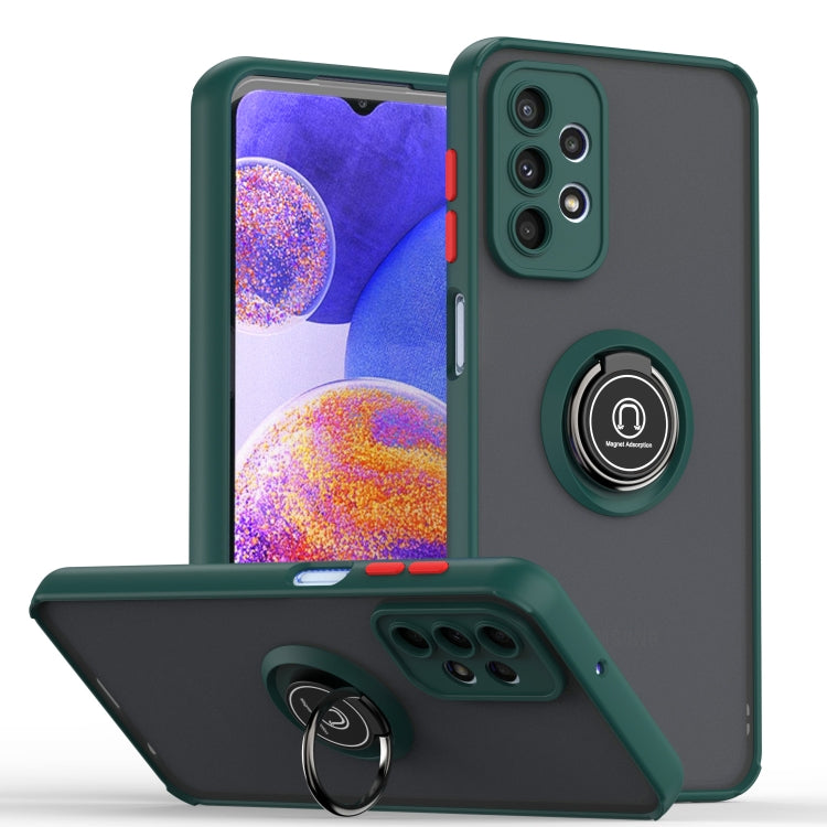 Q Shadow 1 Series TPU + PC Ring Holder Phone Case, For OPPO Realme C21Y, For Xiaomi Redmi 10C, For Samsung Galaxy A23, For OPPO Find X5 Pro