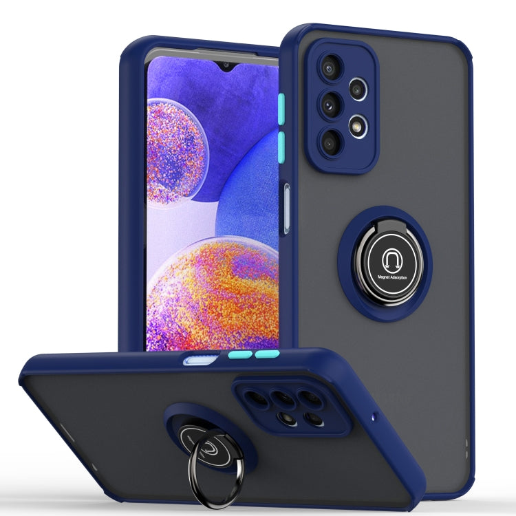 Q Shadow 1 Series TPU + PC Ring Holder Phone Case, For OPPO Realme C21Y, For Xiaomi Redmi 10C, For Samsung Galaxy A23, For OPPO Find X5 Pro