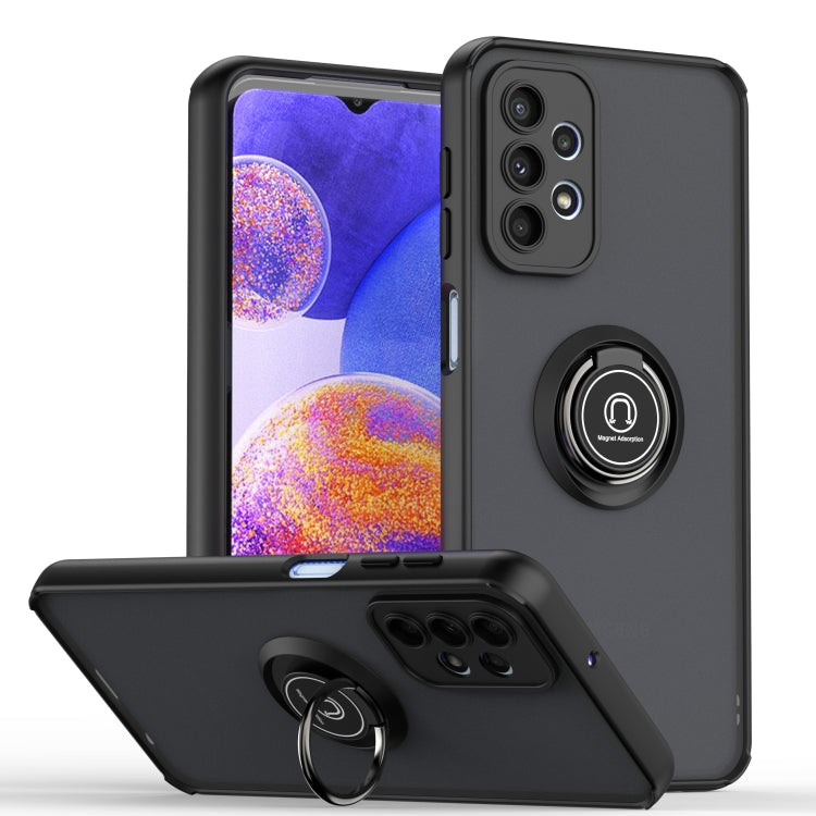 Q Shadow 1 Series TPU + PC Ring Holder Phone Case, For OPPO Realme C21Y, For Xiaomi Redmi 10C, For Samsung Galaxy A23, For OPPO Find X5 Pro