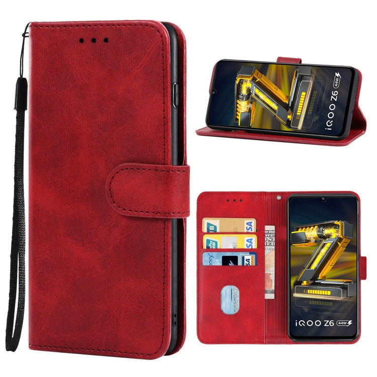 Leather Phone Case, For Motorola Edge 30, For vivo iQOO Z6 44W