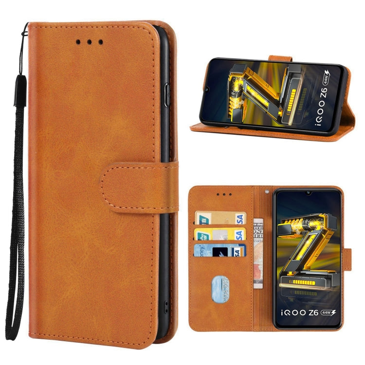 Leather Phone Case, For Motorola Edge 30, For vivo iQOO Z6 44W