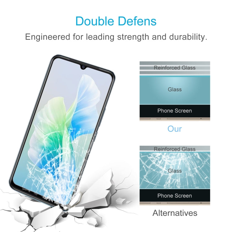 0.26mm 9H 2.5D Tempered Glass Film, For vivo V23e 4G / 5G(1 PC)