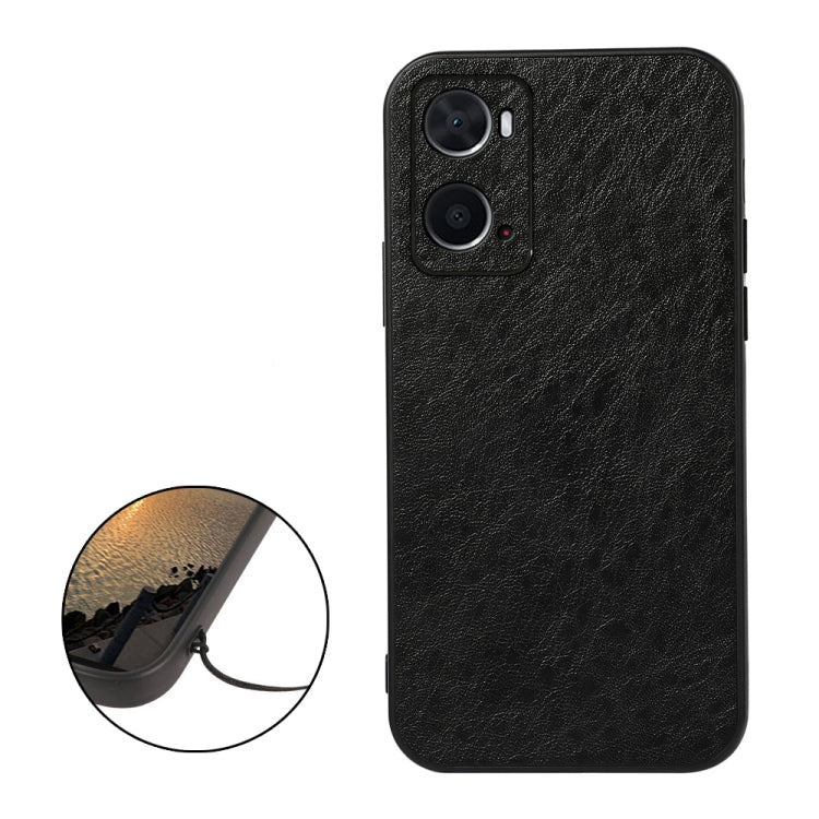 Crazy Horse Texture PU Phone Case, For OPPO A76