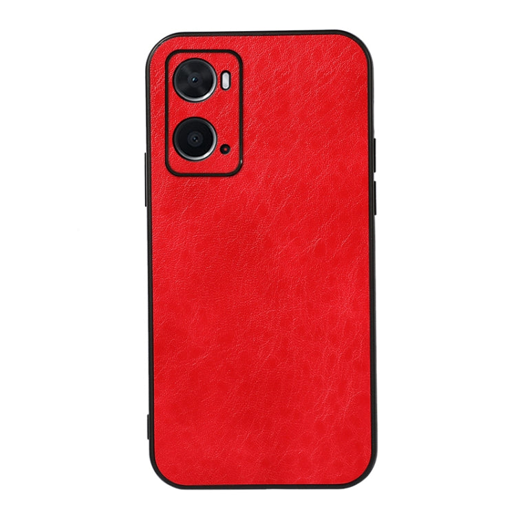 Crazy Horse Texture PU Phone Case, For OPPO A76