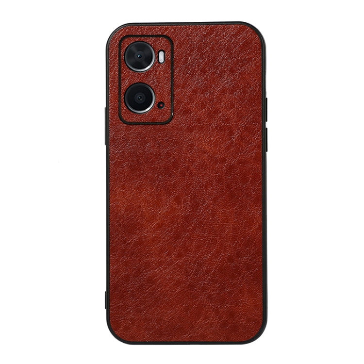 Crazy Horse Texture PU Phone Case, For OPPO A76