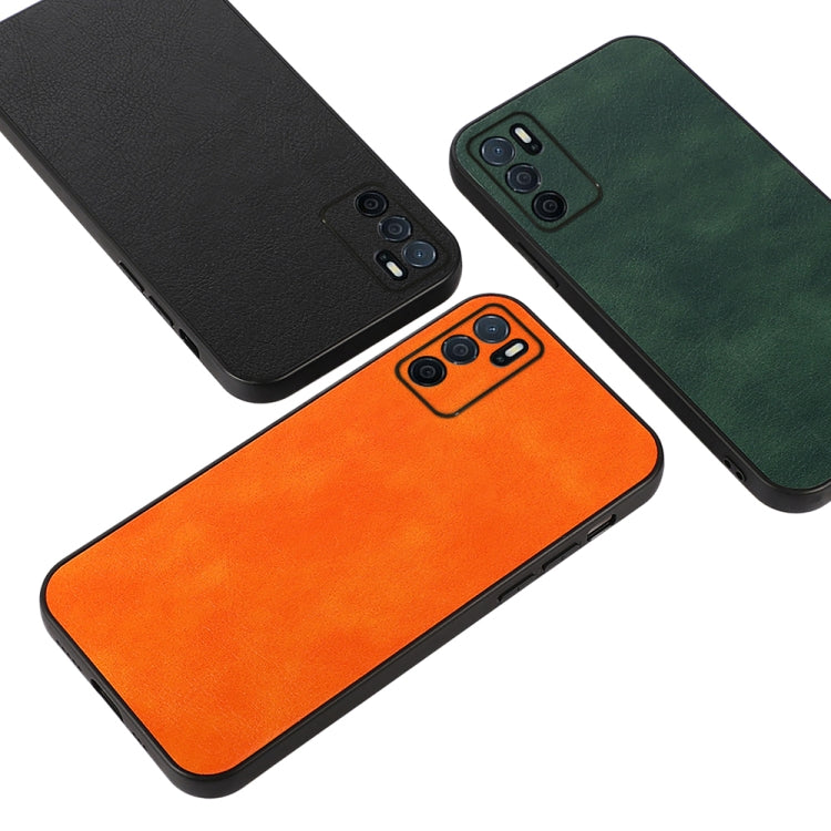 Two-color Litchi Texture PU Phone Case, For OPPO A16, For OPPO A76, For vivo X80 Pro, For Samsung Galaxy M33 5G