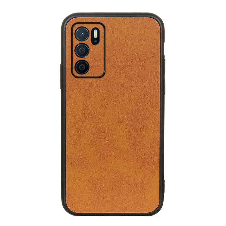 Two-color Calf Texture PU Phone Case, For OPPO A16, For OPPO A76, For vivo X80 Pro, For Samsung Galaxy M33 5G