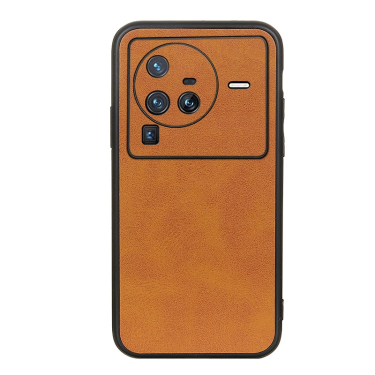 Two-color Calf Texture PU Phone Case, For OPPO A16, For OPPO A76, For vivo X80 Pro, For Samsung Galaxy M33 5G