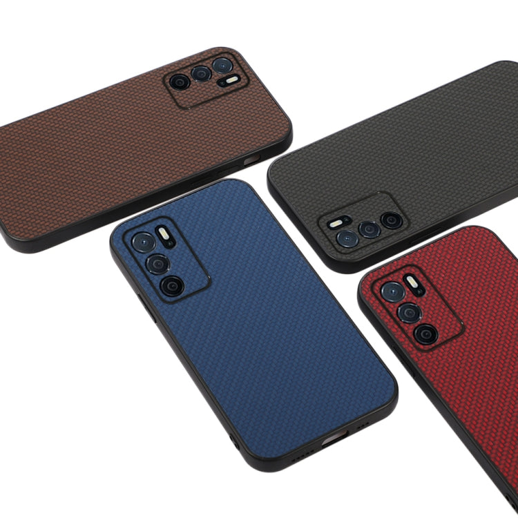 Carbon Fiber Texture Shockproof Case, For OPPO A16, For OPPO A76, For vivo X80 Pro, For Samsung Galaxy M33 5G