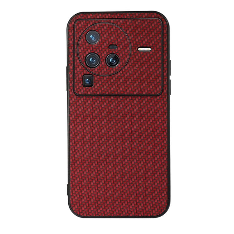 Carbon Fiber Texture Shockproof Case, For OPPO A16, For OPPO A76, For vivo X80 Pro, For Samsung Galaxy M33 5G