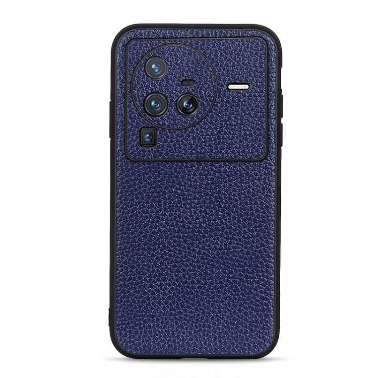 Litchi Texture Genuine Leather Phone Case, For OPPO A16, For OPPO A76, For vivo X80 Pro, For Samsung Galaxy M33 5G