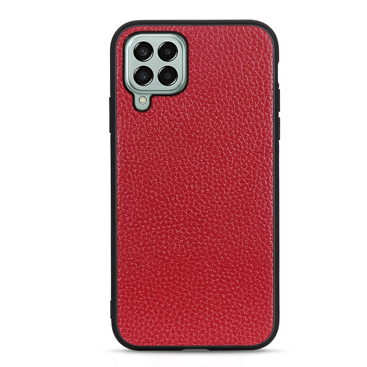 Litchi Texture Genuine Leather Phone Case, For OPPO A16, For OPPO A76, For vivo X80 Pro, For Samsung Galaxy M33 5G