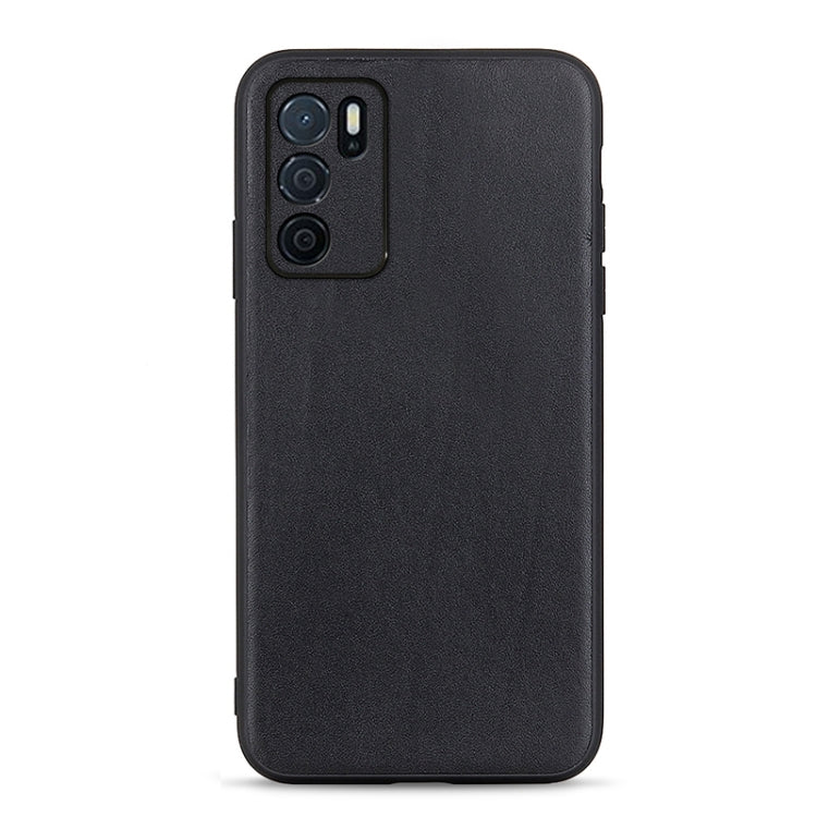 Lambskin Texture Genuine Leather Phone Case, For OPPO A16, For OPPO A76, For vivo X80 Pro, For Samsung Galaxy M33 5G