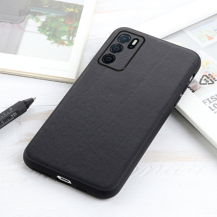 Lambskin Texture Genuine Leather Phone Case, For OPPO A16, For OPPO A76, For vivo X80 Pro, For Samsung Galaxy M33 5G