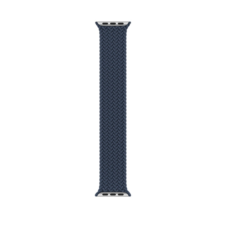 Nylon Braided Watch Band For Apple Watch Series 7 41mm / 6&amp;SE&amp;5&amp;4 40mm / 3&amp;2&amp;1 38mm, 130mm, 145mm, 155mm