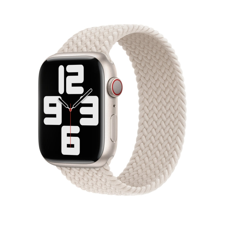 Nylon Braided Watch Band For Apple Watch Series 7 41mm / 6&amp;SE&amp;5&amp;4 40mm / 3&amp;2&amp;1 38mm, 130mm, 145mm, 155mm