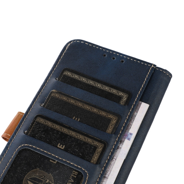 Stitching Thread Calf Texture Leather Phone Case