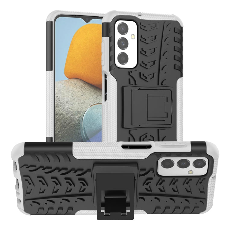 Tire Texture TPU + PC Phone Case with Holder, For Samsung Galaxy M23 / F23 5G, For Nokia G21 4G