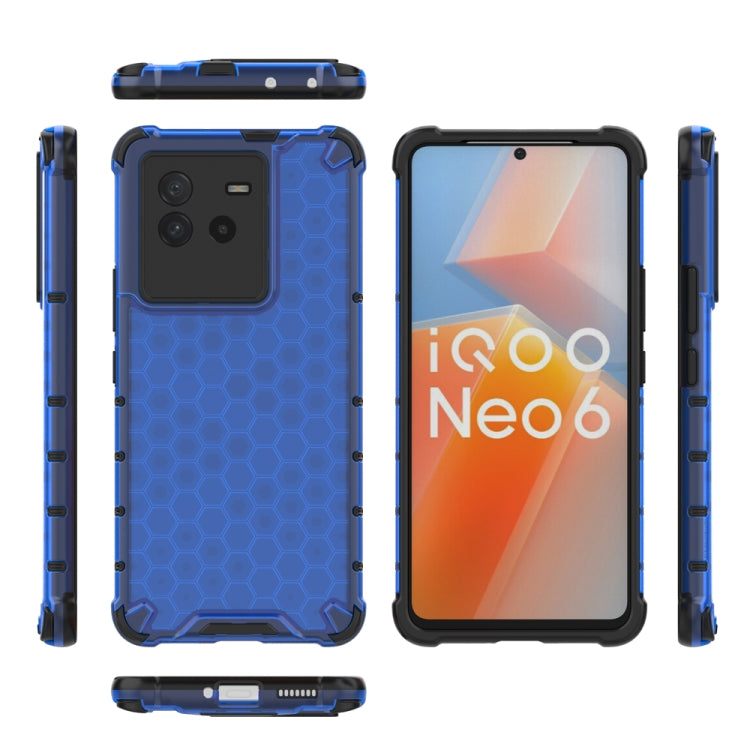 Shockproof Honeycomb PC + TPU Protective Case, For vivo iQOO Neo6 5G China, For OPPO Realme C31 4G, For vivo X80 Pro 5G China